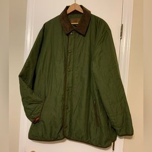Like New Clearwater Outfitters Men Sportswear Zip & Snap front Green Coat